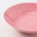 Глибока тарілка IKEA STRIMMIG рожева кераміка 23 см (404.431.66)