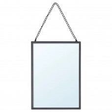 Дзеркало IKEA LASSBYN темно-сірий 13x18 см (404.432.70)
