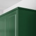 Карниз декоративний IKEA BODBYN темно-зелений 221 см (404.445.14)