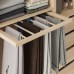 Висувний вішак для штанів IKEA KOMPLEMENT білений дуб 75x58 см (404.465.08)
