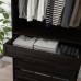 Шухляда IKEA KOMPLEMENT чорно-коричневий 100x58 см (404.471.31)