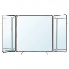 Трисекційне дзеркало IKEA SYNNERBY сірий 90x48 см (404.543.72)