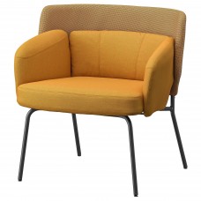 Крісло IKEA BINGSTA темно-жовтий (404.556.49)