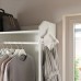 Відкрита гардеробна шафа з 3 шухлядами IKEA HAUGA білий 70x199 см (404.569.22)