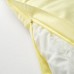 Комплект постільної білизни IKEA JATTELIK Тиранозавр Рекс жовтий 150x200/50x60 см (404.641.06)