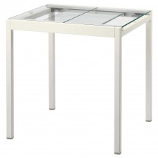 Розкладний стіл IKEA GLIVARP білий 75/115x70 см (404.707.96)