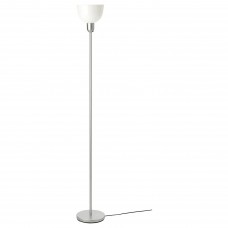 Светильник напольный IKEA HEKTOGRAM серебристый белый (404.777.26)
