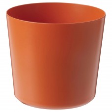 Кашпо IKEA OMFANG оранжевый 9 см (404.833.98)