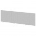 Ніжка декоративної стіни IKEA SIDORNA сірий (404.866.36)