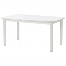 Розкладний стіл IKEA STRANDTORP білий 150/205/260x95 см (404.872.78)