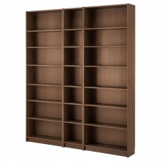 Стеллаж для книг IKEA BILLY коричневый 200x28x237 см (491.559.10)