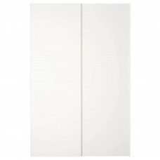 Пара розсувних дверей IKEA HASVIK білий 150x236 см (491.779.88)