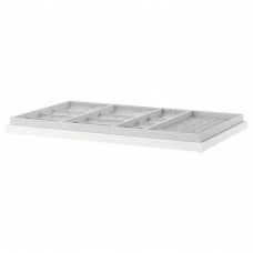 Висувна полиця з вставкою IKEA KOMPLEMENT білий 100x58 см (492.493.63)
