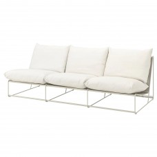 3-местный диван IKEA HAVSTEN бежевый 245x94x90 см (492.519.83)