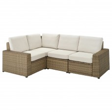 Модульний кутовий 3-місний диван IKEA SOLLERON коричневий бежевий (492.526.09)