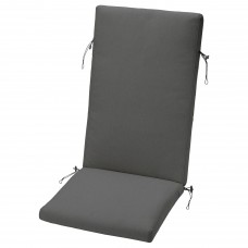 Подушка для садового стільця IKEA FROSON/DUVHOLMEN темно-сірий 116x45 см (492.531.28)