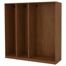 3 каркаса гардеробов IKEA PAX коричневый 200x58x201 см (492.609.06)