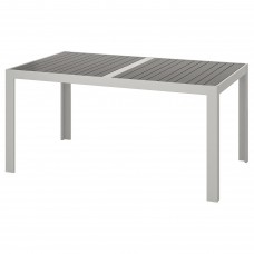 Садовый стол IKEA SJALLAND темно-серый светло-серый 156x90 см (492.648.72)