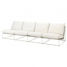 4-местный диван IKEA HAVSTEN бежевый 326x94x90 см (492.672.86)