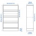 Стелаж із цоколем IKEA HAVSTA сірий 81x37x134 см (492.750.88)