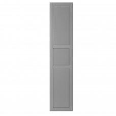 Дверцята з петлями IKEA TYSSEDAL сірий 50x229 см (493.029.92)