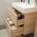 Набір меблів для ванної IKEA GODMORGON / BRAVIKEN білений дуб 80 см (493.044.96)