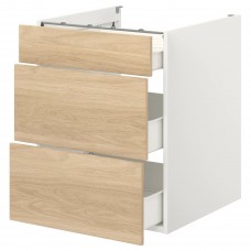 Напольный кухонный шкаф IKEA ENHET белый 60x62x75 см (493.209.86)