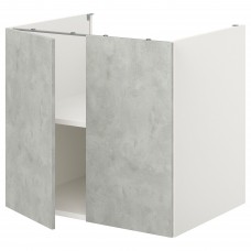 Напольный кухонный шкаф IKEA ENHET белый 80x62x75 см (493.210.09)