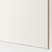 Пара розсувних дверцят IKEA AULI / MEHAMN дзеркальне скло білий 200x236 см (493.288.12)