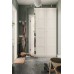 Гардероб IKEA PAX / BERGSBO/VIKEDAL білий дзеркальне скло 150x38x201 см (493.289.11)