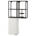 Комбінація шаф та стелажів IKEA ENHET антрацит білий 80x30x150 см (493.314.52)