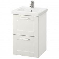 Шкаф для раковины IKEA ENHET / TVALLEN белый 44x43x65 см (493.364.83)