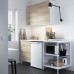 Кухня IKEA ENHET белый 183x63.5x222 см (493.374.49)