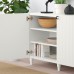 Комбінація шаф та стелажів IKEA BESTA білий 180x42x74 см (493.843.51)