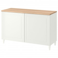 Комбинация шкафов и стелажей IKEA BESTA белый 120x42x76 см (493.877.26)