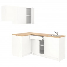 Кутова кухня IKEA KNOXHULT білий 182x183x220 см (493.884.05)