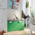 Скамья с отделением для игрушек IKEA SMASTAD белый зеленый 90x52x48 см (493.891.60)