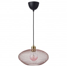 Підвісний світильник з лампочкою IKEA LUFTMASSA / SKAFTET рожевий (493.934.97)