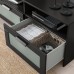 Комбінація шаф для TV IKEA LAIVA / BRIMNES чорно-коричневий 244x41x165 см (493.986.21)