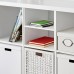 Комбінація шаф та стелажів IKEA KALLAX / LACK білий 224x39x147 см (493.986.78)