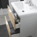 Набір меблів для ванної IKEA ENHET / TVALLEN під дуб білий 64x43x65 см (494.198.45)