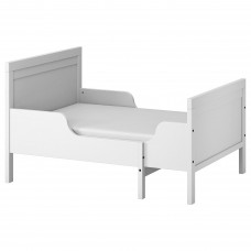 Раздвижная кровать IKEA SUNDVIK серый 80x200 см (494.215.08)