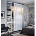 3 каркаси гардероба IKEA PAX білий 200x35x236 см (498.953.28)