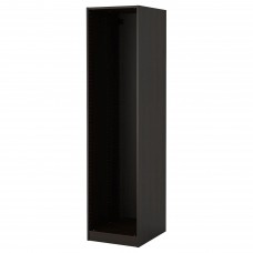 Каркас гардероба IKEA PAX чорно-коричневий 50x58x201 см (501.413.90)
