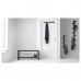 Скамья с полкой для обуви IKEA TJUSIG черный 108x50 см (501.527.03)
