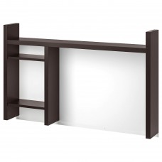 Надставка на письмовый стіл IKEA MICKE чорно-коричневий 105x65 см (501.800.27)
