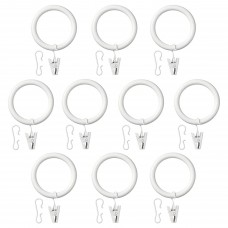Гардиное кольцо IKEA SYRLIG белый 38 мм (502.172.38)