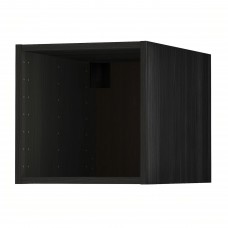 Верхний шкаф IKEA METOD черный 40x60x40 см (502.240.74)