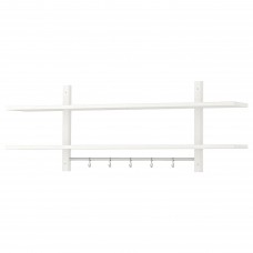 Полиця IKEA VARDE білий 140x50 см (502.413.37)