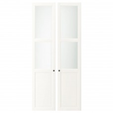 Скляні двері IKEA LIATORP білий 44x198 см (502.790.66)